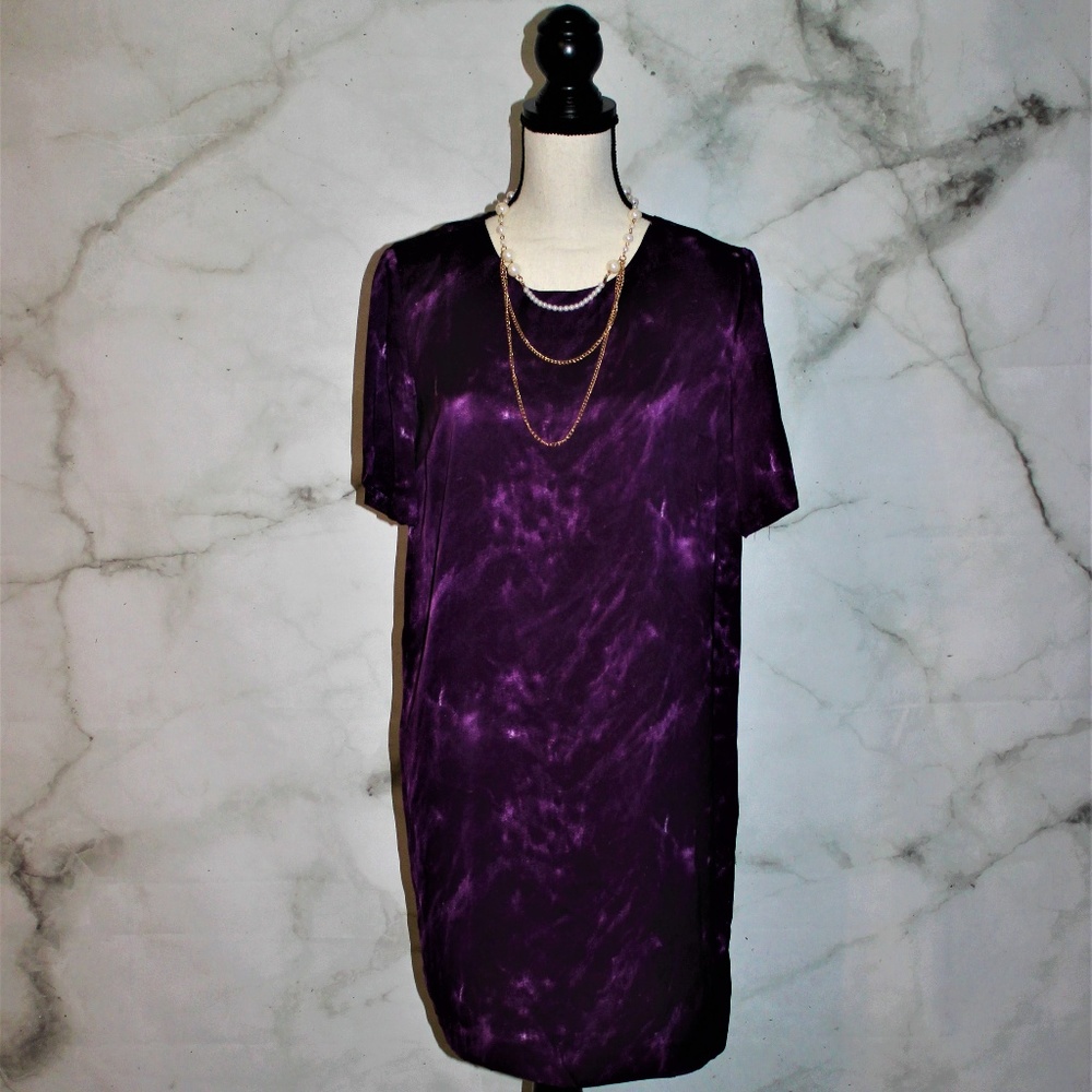 Michael Kors English Violet Shift dress